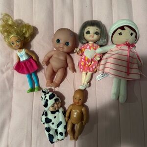 Assorted Kids Dolls Set